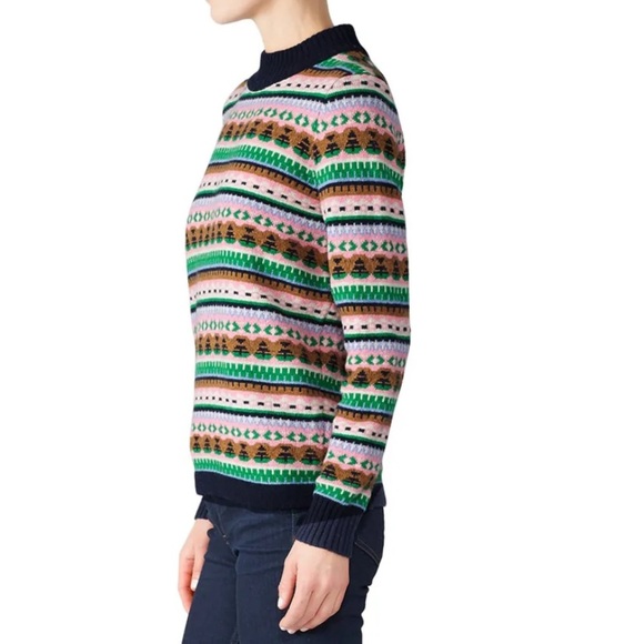 J. Crew Kris All Over Fair Isle Sweater XXS - Picture 3 of 4